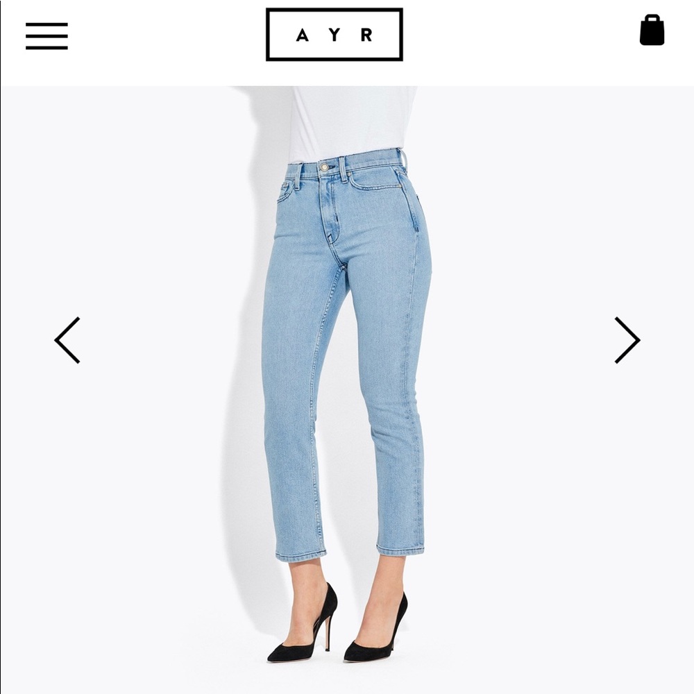 AYR jeans ‘Yes Yes Yes’ size 32- never worn